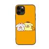 HK28 PomPom Purin Black Sofe Case for iPhone 16 15 Plus 14 13 Pro 8 SE XR XS Max P30 Nova 5T Y5P Y6 Y7 Y8P Y9 Realme C30 C33 C31 VIVO Y36 V27