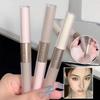 Highlighter Liquid Contouring Bronzer Stick Warm Skin Tone Brown Nose Shadow Contour Matte Face Makeup 2 in 1, 01 Highlighter