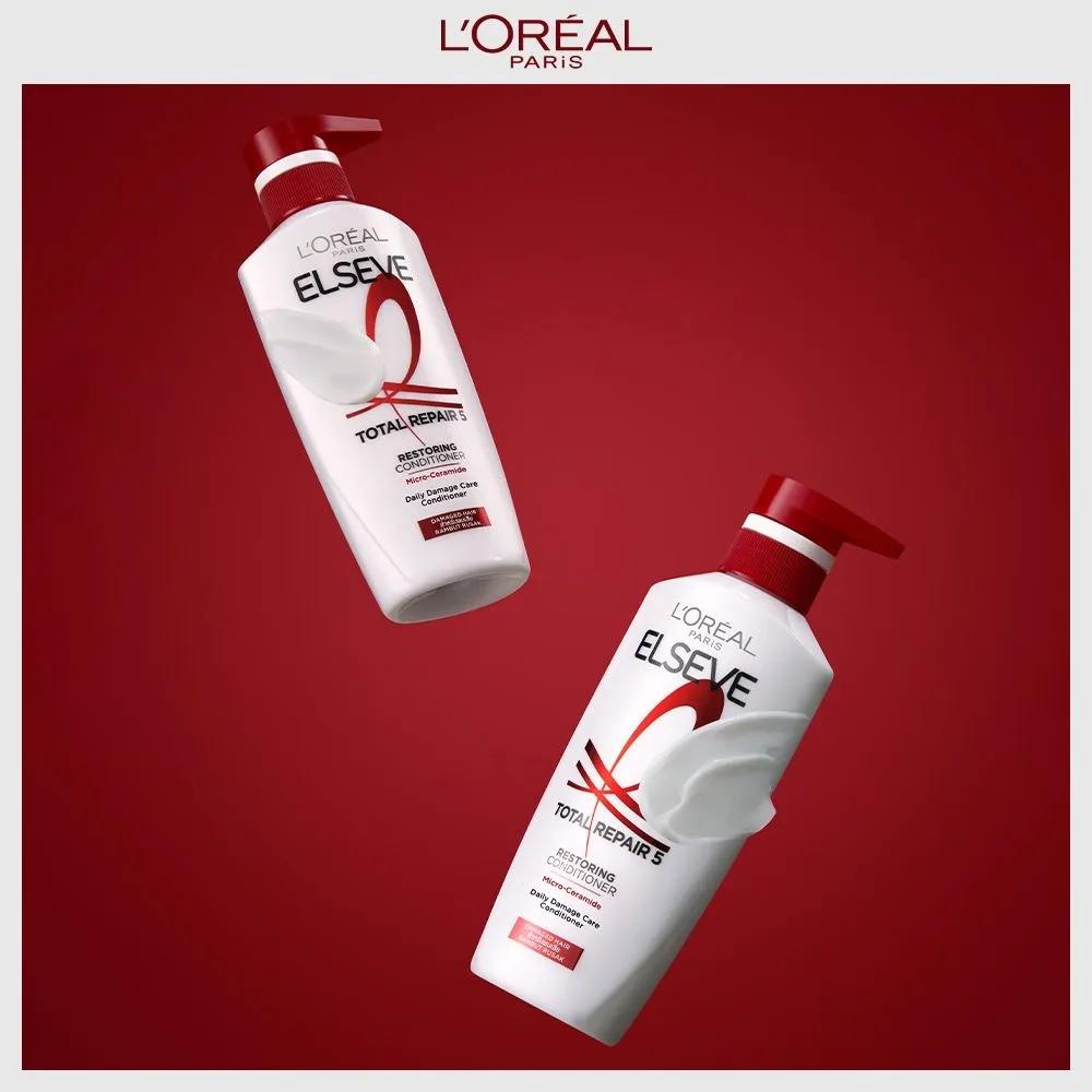 Total Repair 5 Repairing Shampoo 400ml 2 Bottles
