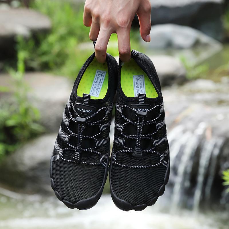 Sleeve Feet Couple Beach Swimming Shoes Travel Fishing Yoga Men's Shoes Breathable Five-finger Outdoor Sports Creek Shoes