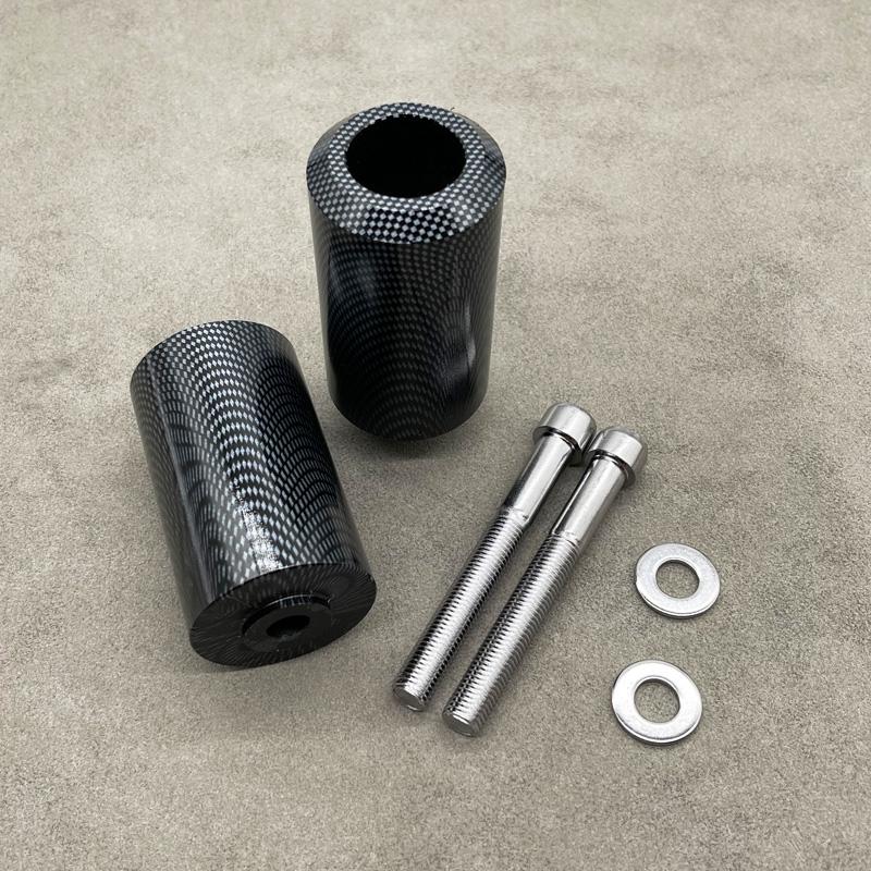 %100 Yepyeni Motosiklet Parçaları Karbon Kesilmeden Şasi Kaydırıcıları Çarpma Düşme Koruması Yamaha YZFR1 YZF-R1 YZF R1 2002 2003 İçin