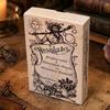9*6cm Heraldic Playing Cards - 38 Pcs Hand-Drawn Lenormand Oracle Cards for Divination & Collectors - Double-embossed Cardstock