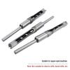 Industrial Grade Mortise Drill Bit - Steel Square Hole Opener for Woodworking