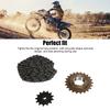 Easy Installation 410 Sprocket Set Steel Single Speed Bike Chain Kit  Chain Drive Repair