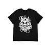 Skull Wolf Skeleton Graphic Tee Men's Breathable Cotton Short Sleeve Street Style T-Shirt