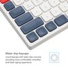 Keyboard Mouse Combo 2.4G Wireless Round Keycaps Ergonomic Type C   Keyboard and Mouse for Phone Tablet  