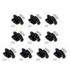 10 Pack Sturdy Stainless Steel Magnetic Push Open Door Catch Home Accessory for Cabinets Easy to Installion Latches