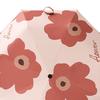 Flower Pattern Folding Umbrella UV Protection Foldable Rain Shine Dual Use Sun Umbrella for