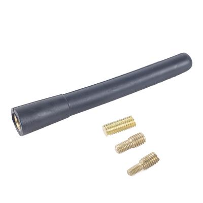 1 Pc 4 Zoll Universal Auto Dach FM Radio Antenne Schwarz Aluminium Kurze Antenne Mast Schraube-in Typ Antenne für Nissan