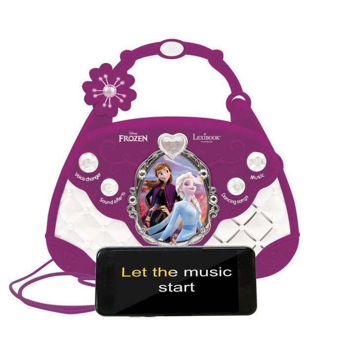 Frozen Musical Handbag with Microphone and Light Effects