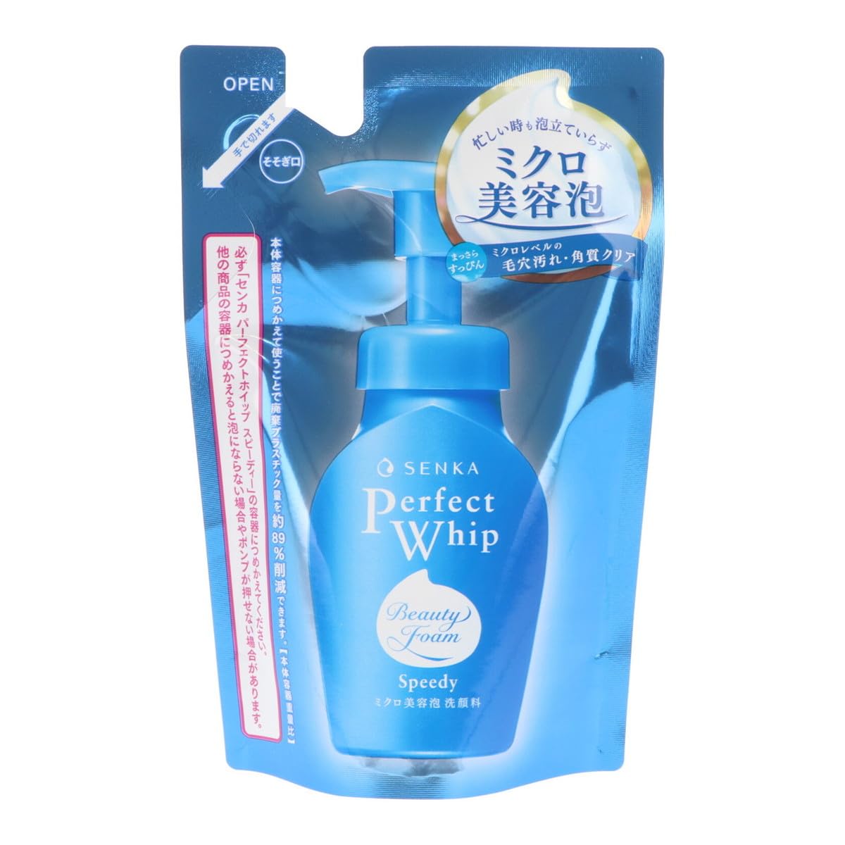 

Средство для умывания лица Senka Perfect Whip Speedy Refill 130 мл [Набор 2]
