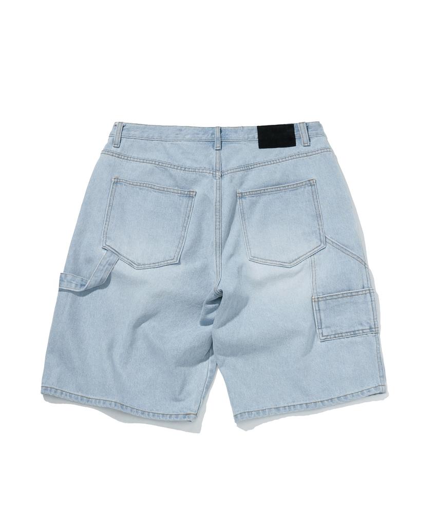 Seuweideu Carpenter Denim Shorts [Light Blue]