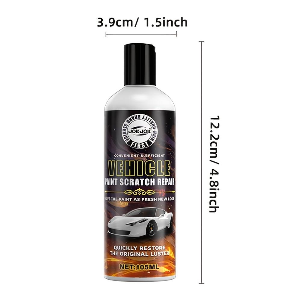 JOKJOK Car Scratch Remover & Polish Kit - Quick-Acting Scratch Repair, Restores Shine & Smoothness, Protects Paint, Easy Applica