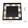 Horsehair Square Trays Living Room Desktop Decoration Tray Entrance Hall Storage Plates Modern Simple Home Decoration Ornaments