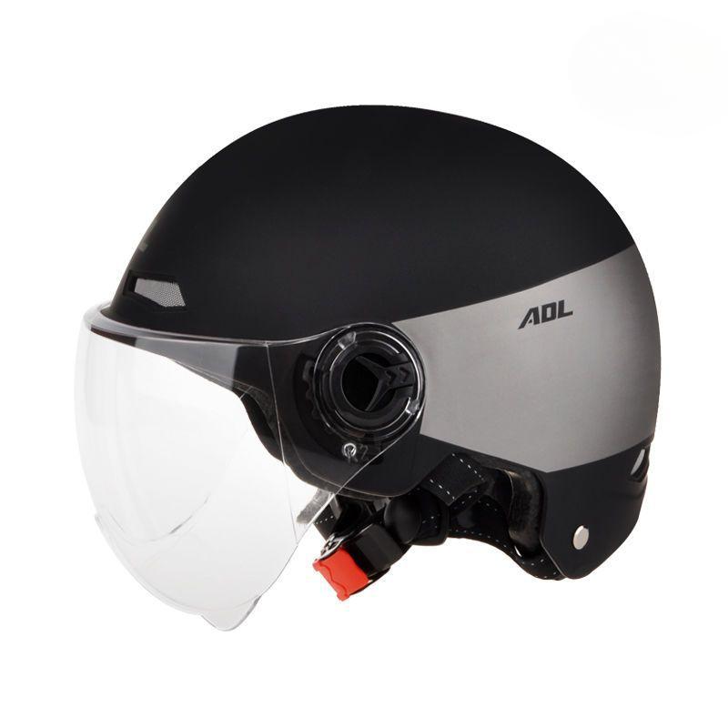 

Солнцезащитный летний шлем для электромобиля, женский ретро-мотоцикла, мужской полушлем, всесезонный, универсальный, под шляпу one size