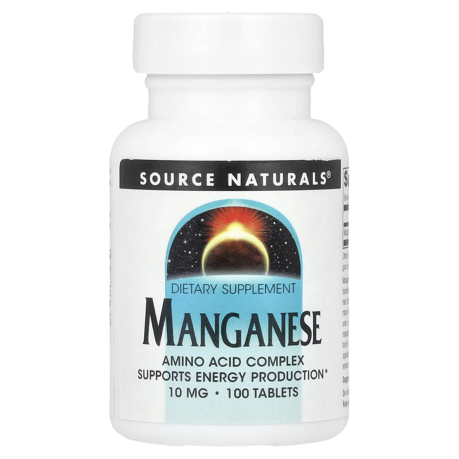 

Manganese, 10Mg, 100 Tablets