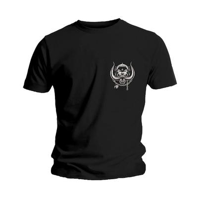 Men's Motorhead Pocket Logo Slim Fit T-shirt Small Black