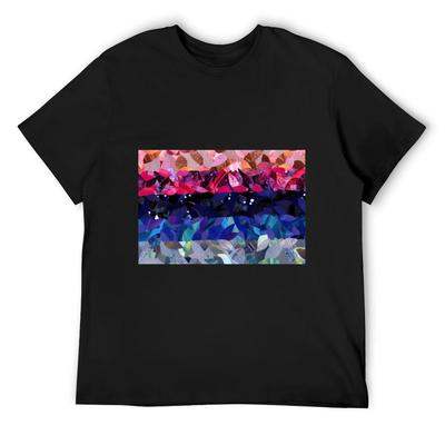 Omniseksuele Pride Vlag T-shirt zomerkleding oversized grafisch t-shirt custom ontwerp je eigen nieuwe editie T-shirt heren