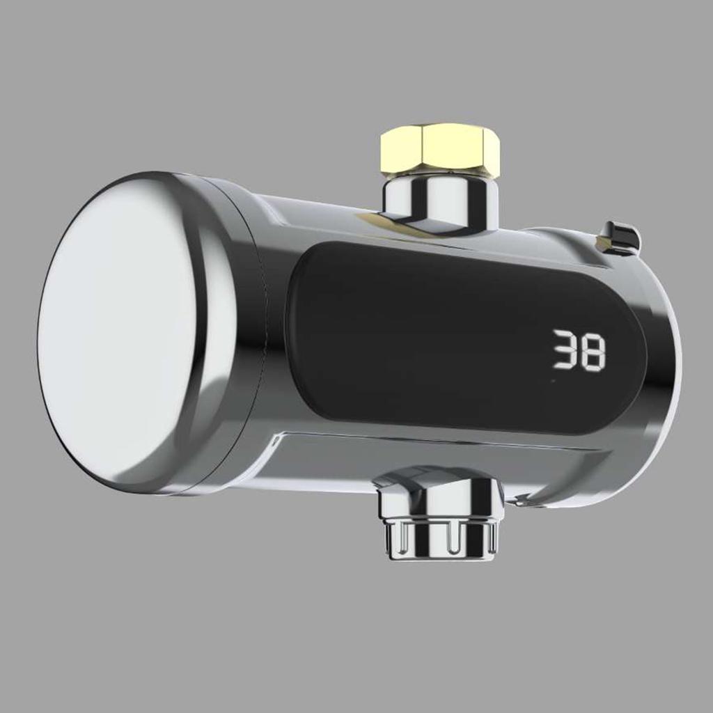 Electric Heating Faucet Instant Heating Faucet Water Heater Hot Cold Purpose With Adapter Gasket MultiFunction Water Heater
