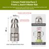 Pressure Washer Sewer Nozzle Drain Cleaning Nozzle Tips For Karcher K Series/Lavor Hose Sewer Cleaning Tool