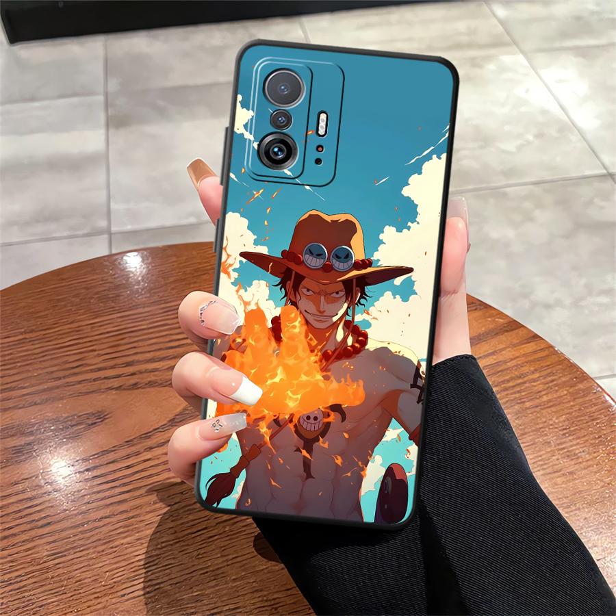 Ones Pieces Luffy Case for Xiaomi Mi CC9Pro 9T 10 11 13 Lite 11T 14 Pro 13 9 10T Phone Cover