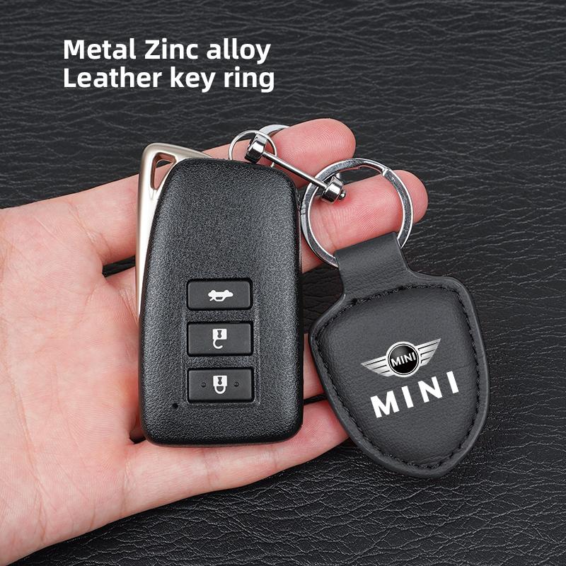 ECN2 Leder Autoschlüssel Tasche Münzbeutel Mini Kartenetui Auto Innenraum Für Mini F54 F55 F56 F57 F60 R50 R52 R53 R55 R56 R57 R58 R59 R60