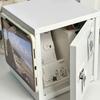 Lockable Steel Desktop File Organizer for Home or Office