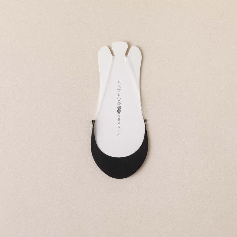 

Носки-слинги Half Palm Cotton для женщин, босоножки на высоком каблуке, летние носки-лодочки, нескользящие невидимые носки с небольшим носком 35-39 чёрный