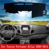 Car Dashboard Cover Dash Mat Pad for Toyota Hilux SW4 Fortuner AN30 AN50 AN60 2005~2014 Nonslip Cape Sunshade Accessories