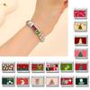 Bracelet Making Supplies Christmas Theme Beads Italian Charm Link Making Accessary Bracelet Module Suitable for Bracelet