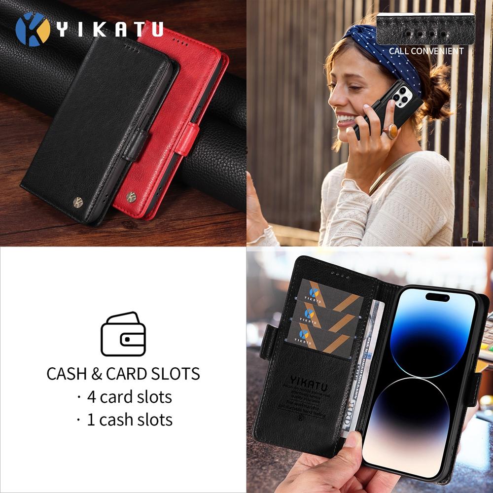 Magnetische Leder-Brieftaschenhülle für Vivo Y400 V60 V50 V40 SE V30 V30E V29 V29E V27 Lite Pro 4G 5G Luxus-Premium-Hülle Handyhülle