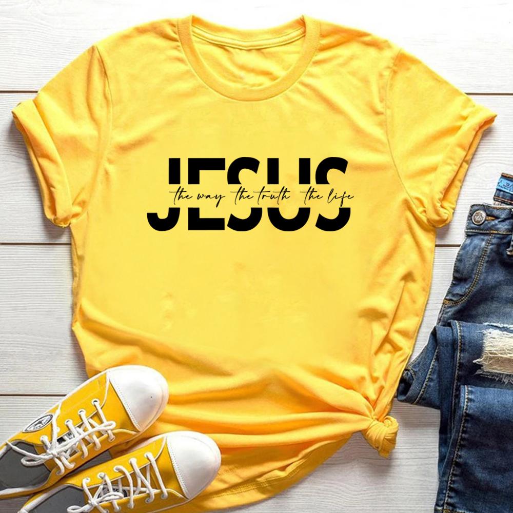 Jesus Tshirt Christian Religious Shirt Bible Verse Tees Motivational Christian Shirts Jesus Faith Tshirt Vintage Aesthetic Tops