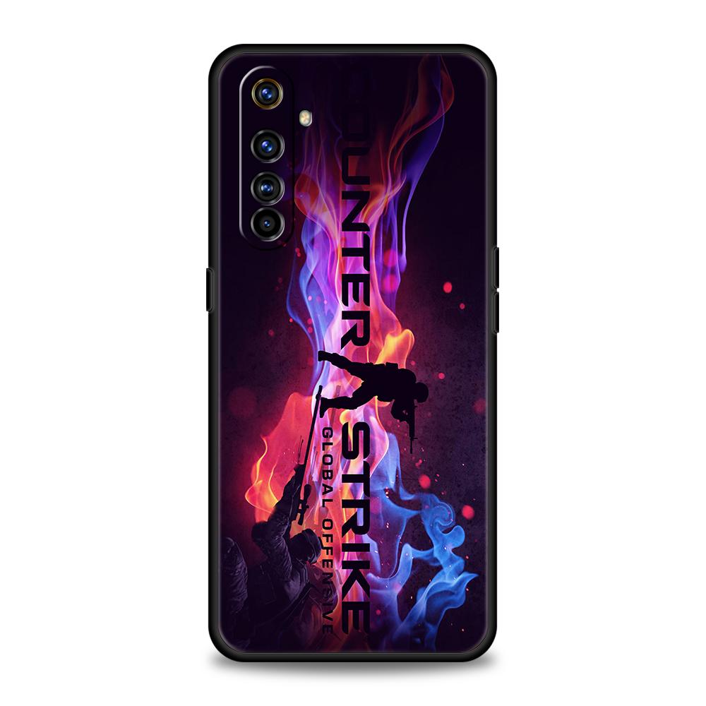 

Силиконовый чехол с логотипом Cs Go для Realme 9 Pro GT2 6 7 8 10 C11 C21Y C25 C35 GT Neo 2 3 3T Pro Plus 5G Ударопрочный чехол для телефона Fundas Coque Realme 9