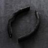 2pcs Car Steering Wheel Cover Suede Leather Anti-Slip For Peugeot 408 4008 308 3008 Rifter 5008 508 2008 208 RCZ 407 Stickers y6