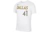 T Shirts Men's White Crew Neck Moderate Straight Fit CT9770-100