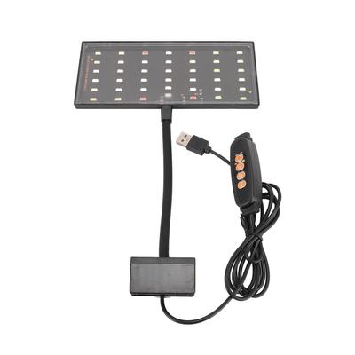 Clip-On Aquariumleuchte USB-betrieben LED Dimmbar 10 Geschwindigkeiten Helligkeit Zeitschaltuhr Fischtankklemme