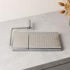 Stainless Steel Cheese Slicer Adjustable Multifunctional Butter Cutter Grid Measurement Precise Scale Chocolate Cutter