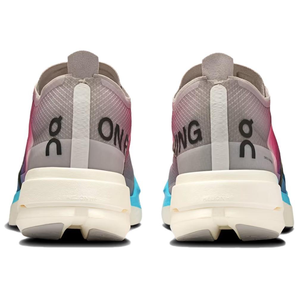 On Cloudboom Strike Fashion Trend Breathable Low top Running Shoes Men's Pink Blue 3ME30483195