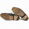 HEINRICH DINKELACKER Vintage Straight Tip Business Shoes Black Size 8 / 26.5cm(USED)