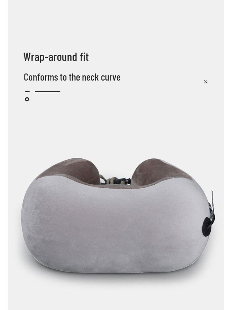 U-shaped Electric Neck Massager Pillow: Multifunctional Portable Kneading Cushion for Cervical Spine & Car Comfort