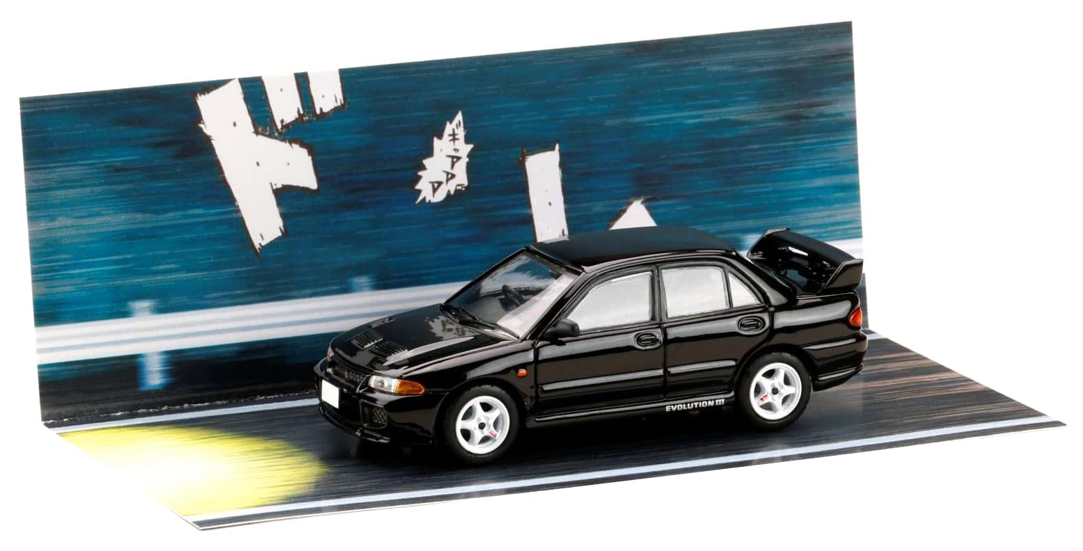

Mitsubishi Lancer RS Evolution III Initial D Kyoichi Sudo VS Ryosuke Takahashi 1/64 /