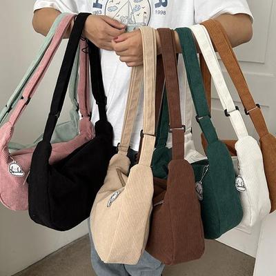 High-end Texture Classic Solid Color Shoulder Bag for Women Ins Niche Fashionable Small Square Bag  Cross-body Bag
