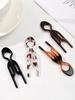 Hairpin Headband for Women, U-Type Dual-Insert Lazy Bun Holder, Stylish Back-Of-Head Hair Accessory, Easy-To-Use Hai