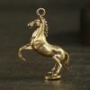 Accessory Mini Brass Ornaments Decoration Desk Gift Home Horse Metal Office Pendant Portable Vintage Brand New
