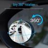 360° Adjustable HD Blind Spot Mirrors - 1 Pair