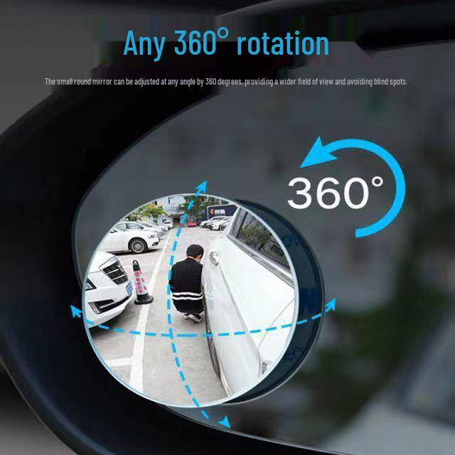 

360° Adjustable HD Blind Spot Mirrors - 1 Pair