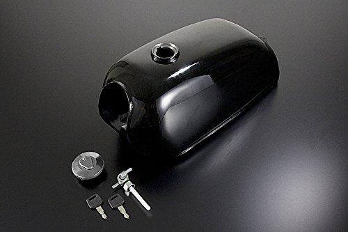 

Bike Parts Center Black Gas Tank with Tank Cap, Cock, and Key Set for Honda Ape 50/100, 3143
