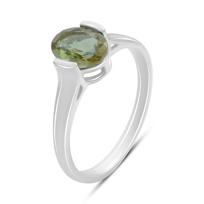 Silberring mit Sultanit 5,528 ct, Gewicht des Artikels 2,35 g (2205494)