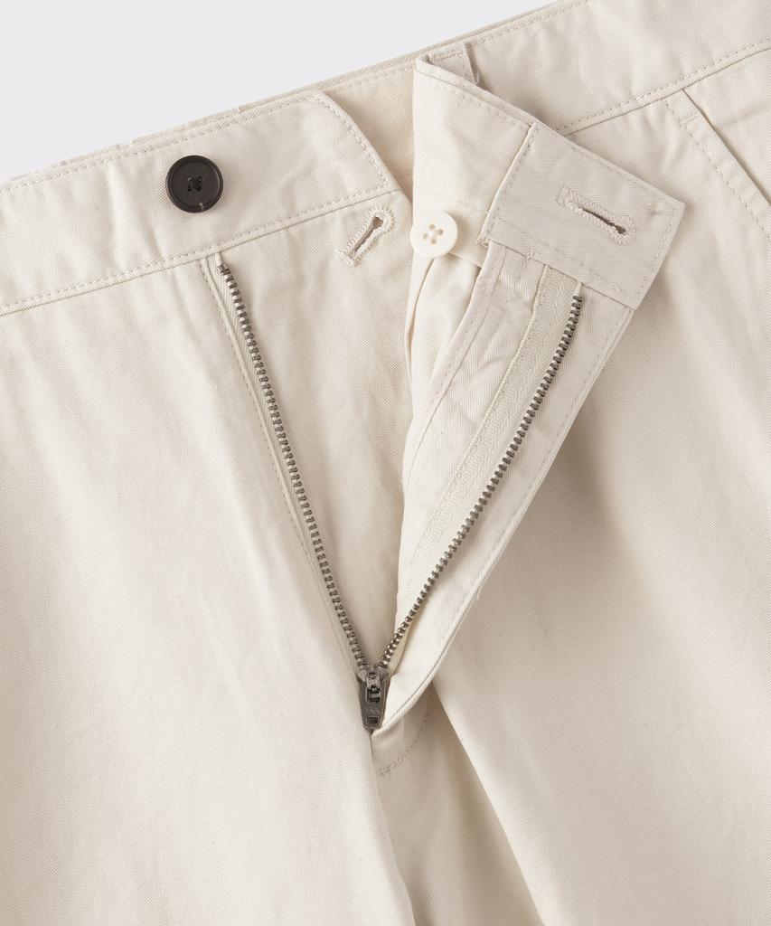 Musinsa Standard [City Workers] Tapered Cotton Pants [Cream]