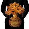 Citrine Money Tree Figurine: Attract Wealth & Fortune, Living Room & Entrance Décor